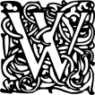 Versal Buchstabe W